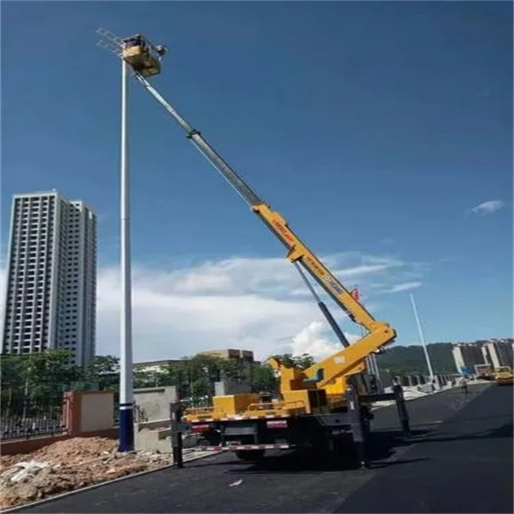 淮阳维修路灯的曲臂升降车出租